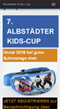 Mobile Screenshot of albstaedter-kids-cup.wsv-pfeffingen.de